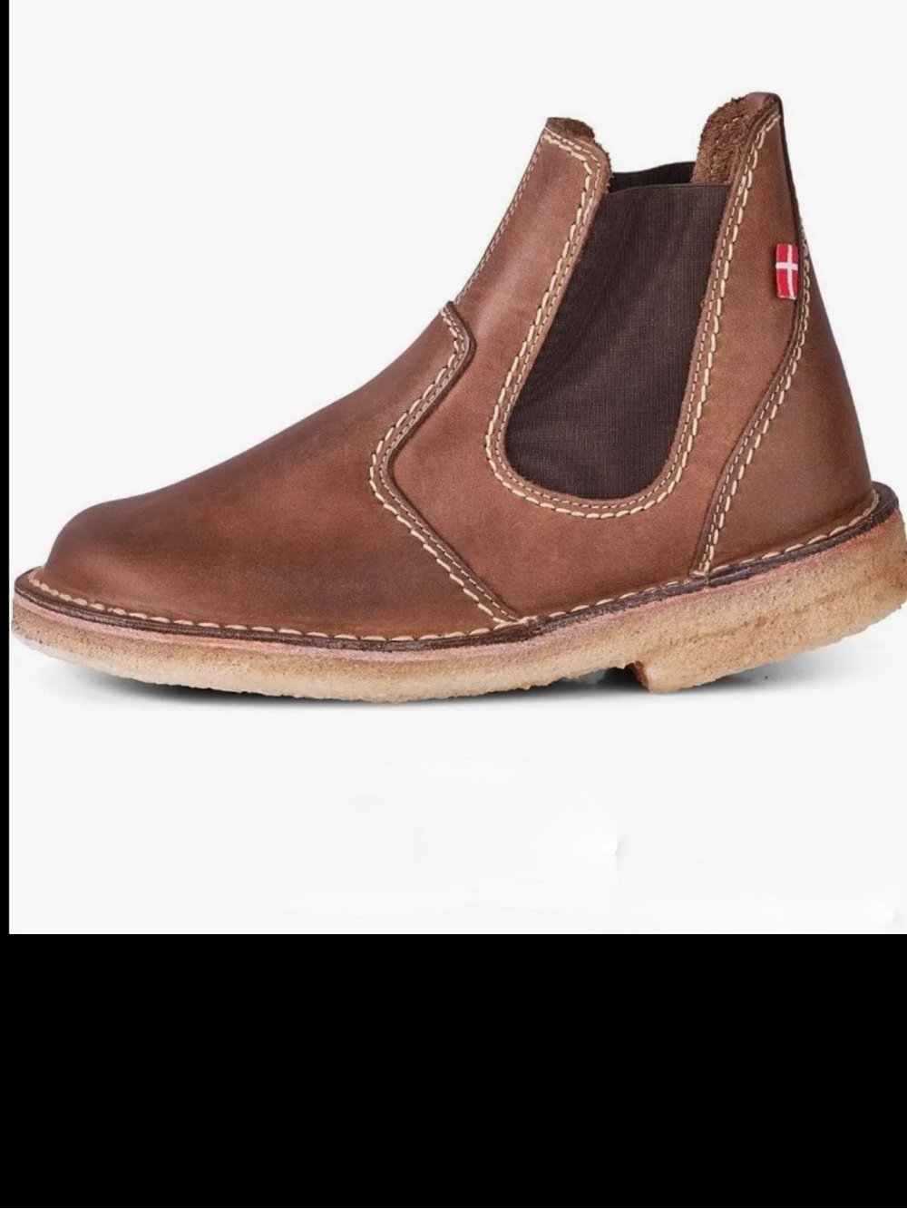 Duckfeet Roskilde Chelsea EU42 US W11 M9 Brown Women Men Pull On Boot Shoe EUC